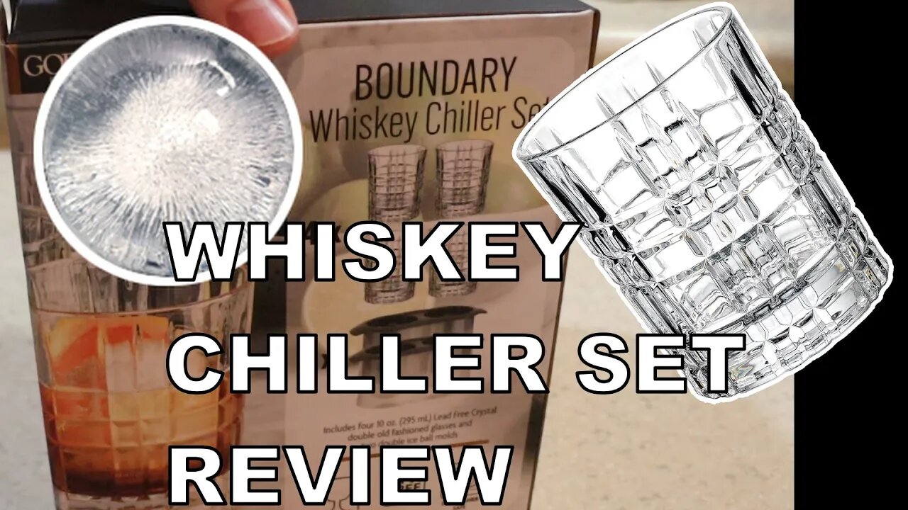 Godinger whiskey chiller set and ice mold from Sam's Club Review great for valentines day