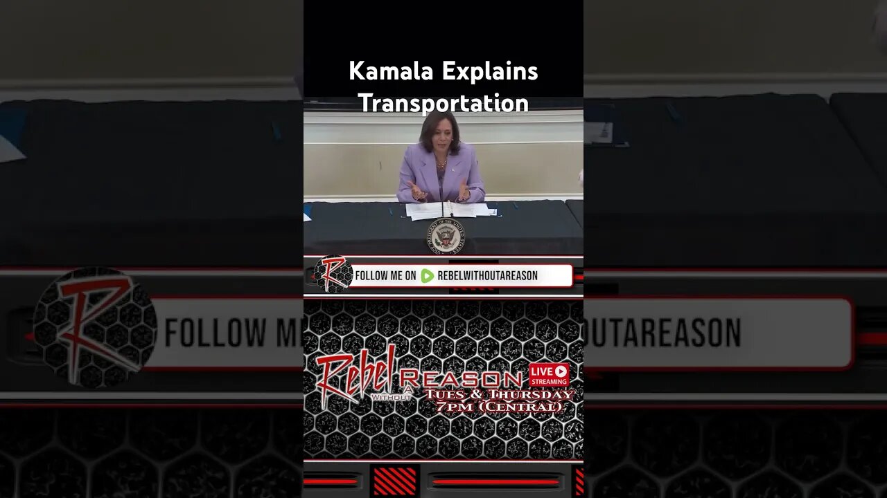 #Kamala explains transportation