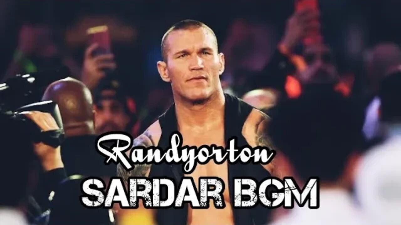 Sardar Intro BGM | Randyorton vs Roman reigns | Karthiajiii