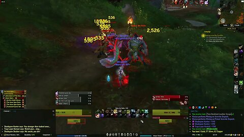 World of Warcraft Dragonflight Howling in the Big Tree Hills