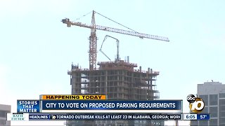 San Diego to vote on proposed parking requirements