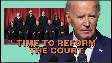 Biden DEMANDS term limits for Supreme Court justices