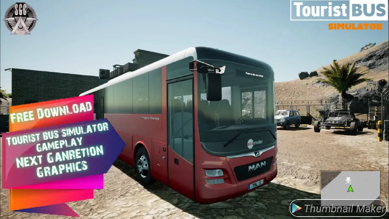Tourist Bus Simulator Free Download Man Lion's Coach 3rd Ganretion Graphics Unreal Engine Games
