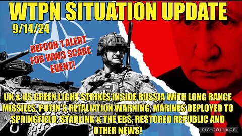 WTPN ~ Judy Byington ~ Situation Update ~ 9-14-24 ~ Trump Return ~ Restored Republic via a GCR