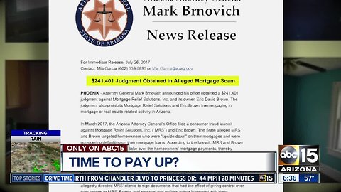 Mortgage scam: Time to pay up?