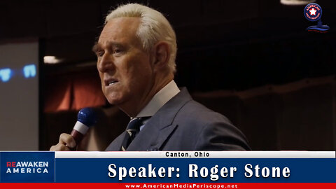 Canton, Ohio, Re-Awaken America Freedom Conference Speaker - Roger Stone