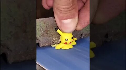 Pikachu went swimming #pikachu #pokemon #satisfying #oddlysatisfying #childhood #swim