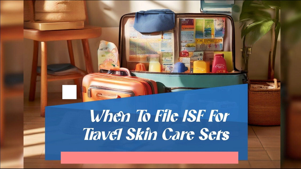 Demystifying ISF Filing for Travel Skin Care Sets: What You Need to Know!