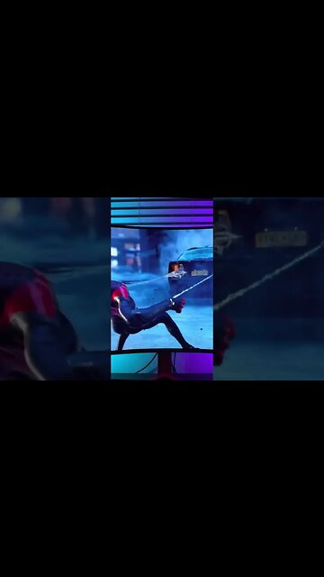 Spider-Man Miles Morales on a LG45GR95QE! See link for full video #gamingsetup #gaming #spiderman