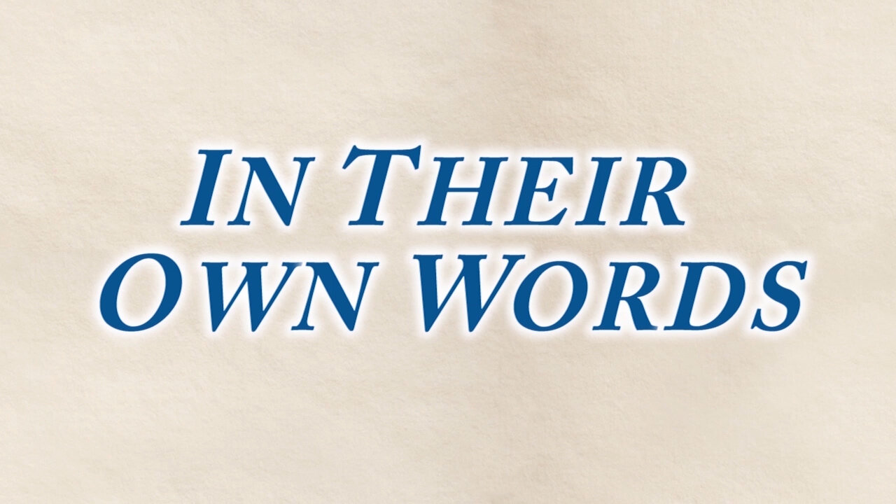 IN THEIR OWN WORDS - Episode 1, The Star Spangled Banner