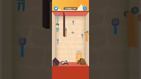 rescue cut rope puzzle 😎 #shorts