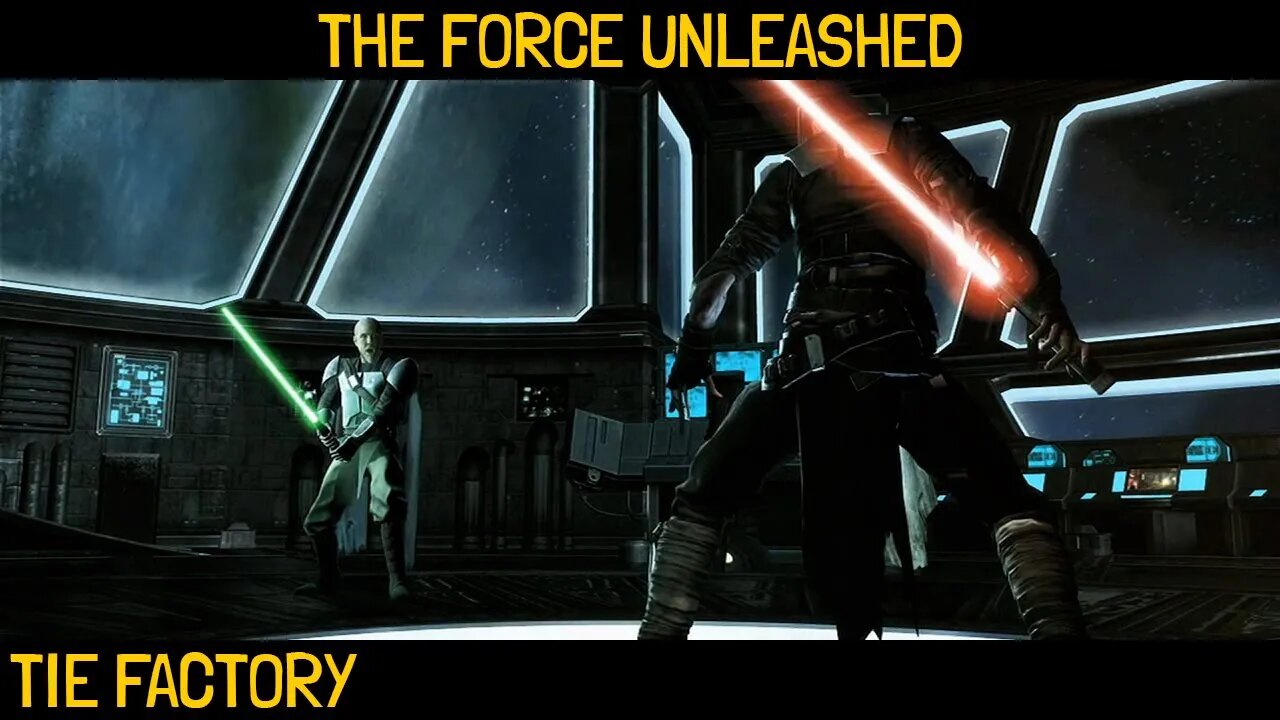 Star Wars: The Force Unleashed "Tie Factory" Campaign Playthrough Part 02
