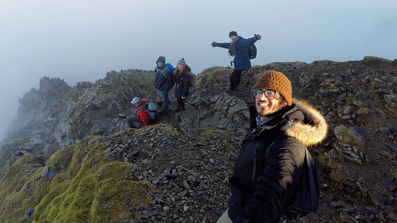 Helvellyn via Striding Edge in 4K with a Gopro Hero 5 Black