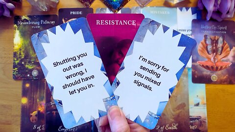 I RESISTED OUR CONNECTION 😥 I'M SORRY FOR ALL THE DRAMA! 😔 (COLLECTIVE LOVE READING) #love #tarot