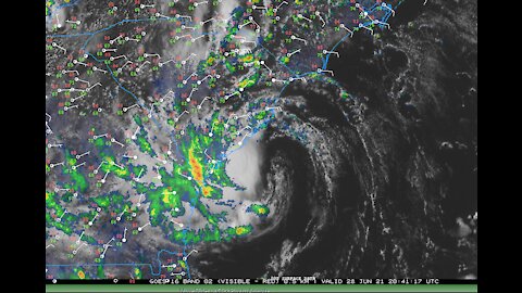 906 - Tropical Depression 4 rapidly becomes Tropical Storm Danny