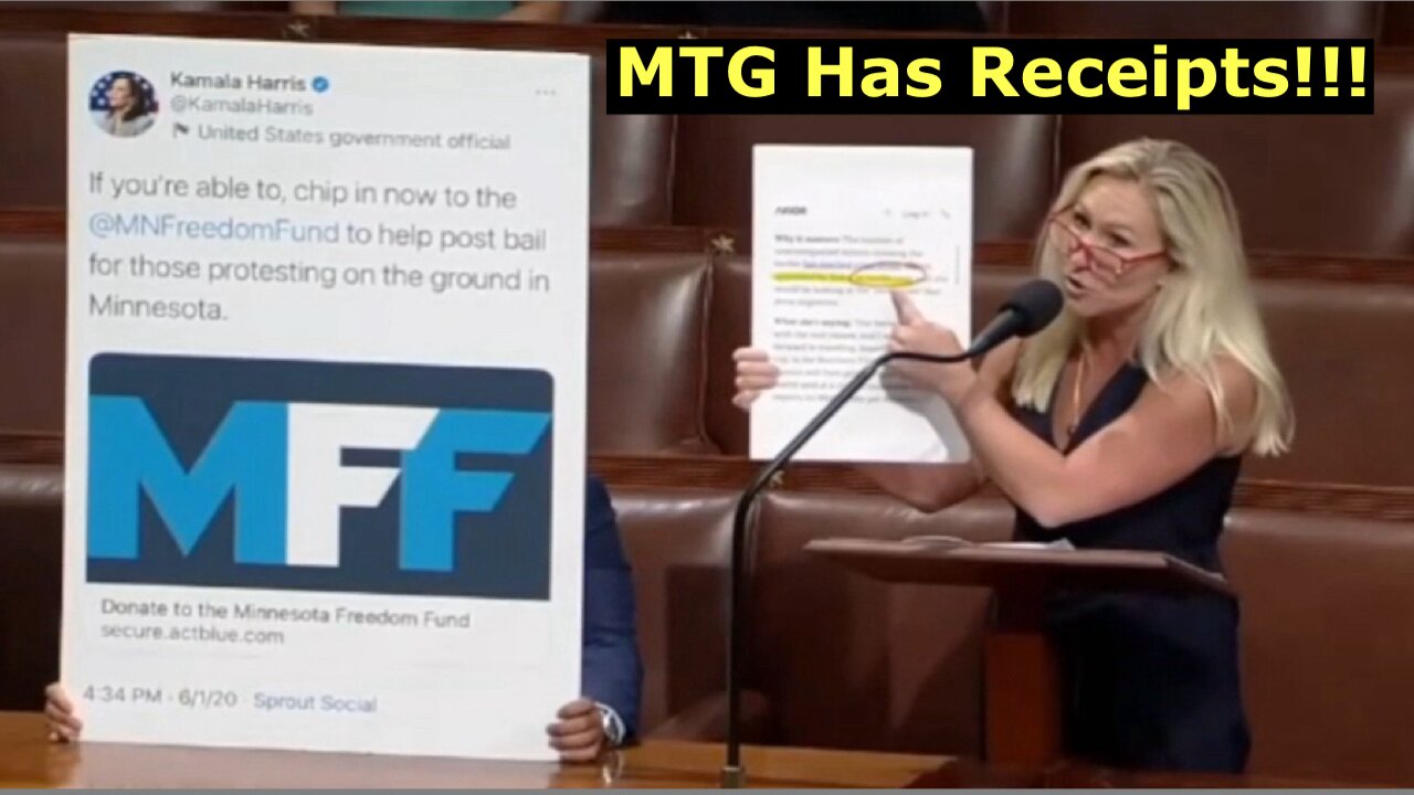 Marjorie Taylor Green Brings Receipts in Regards to Kamala Harris’s Complete Failure!!!