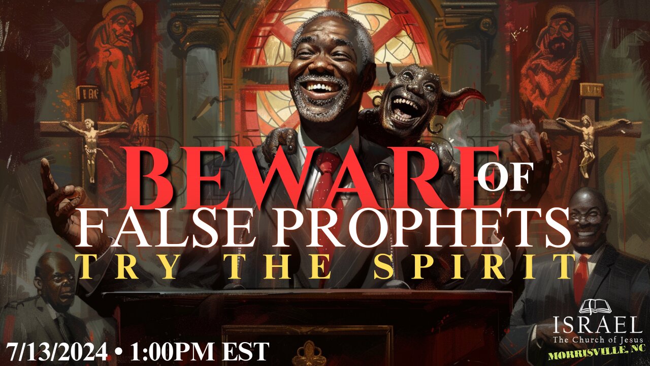 Beware Of False Prophets: Try The Spirit !