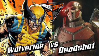 WOLVERINE Vs. DEADSHOT - Comic Book Battles: Who Would Win In A Fight?