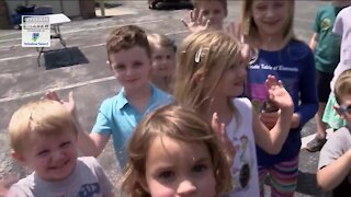 Children check out the Storm Chaser at Touch a Truck event