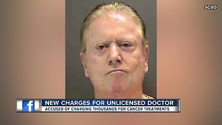 Disgraced Sarasota doctor facing more charges after taking patient money