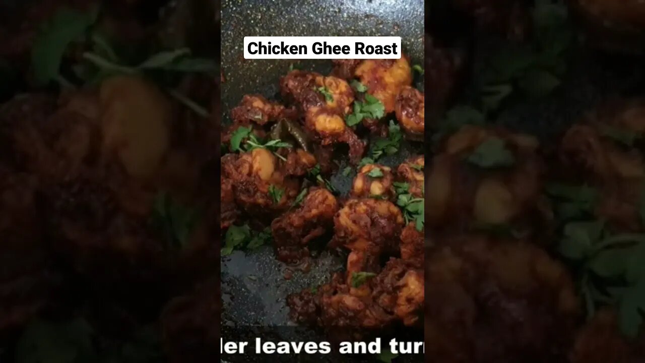 Chicken Ghee Roast