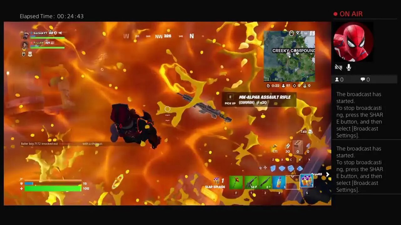 SazbokYT's Live PS4 Broadcast