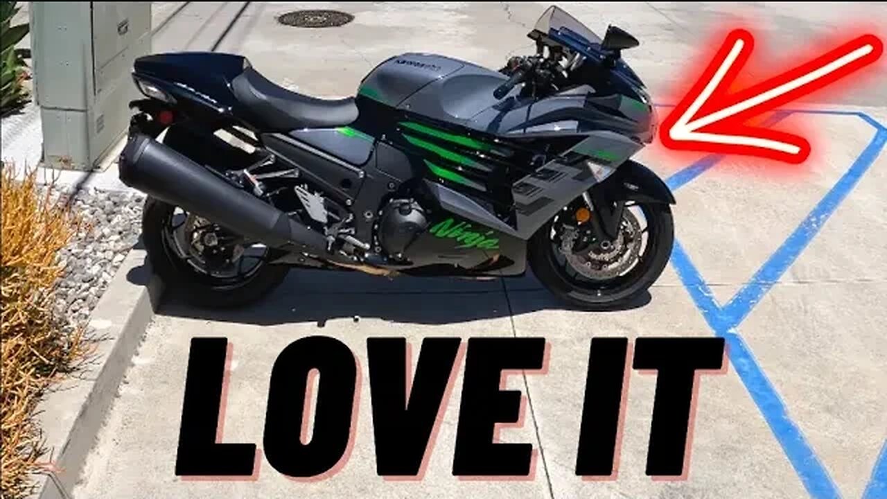 The 2021 Kawasaki ZX14R Won Me Over ❤️