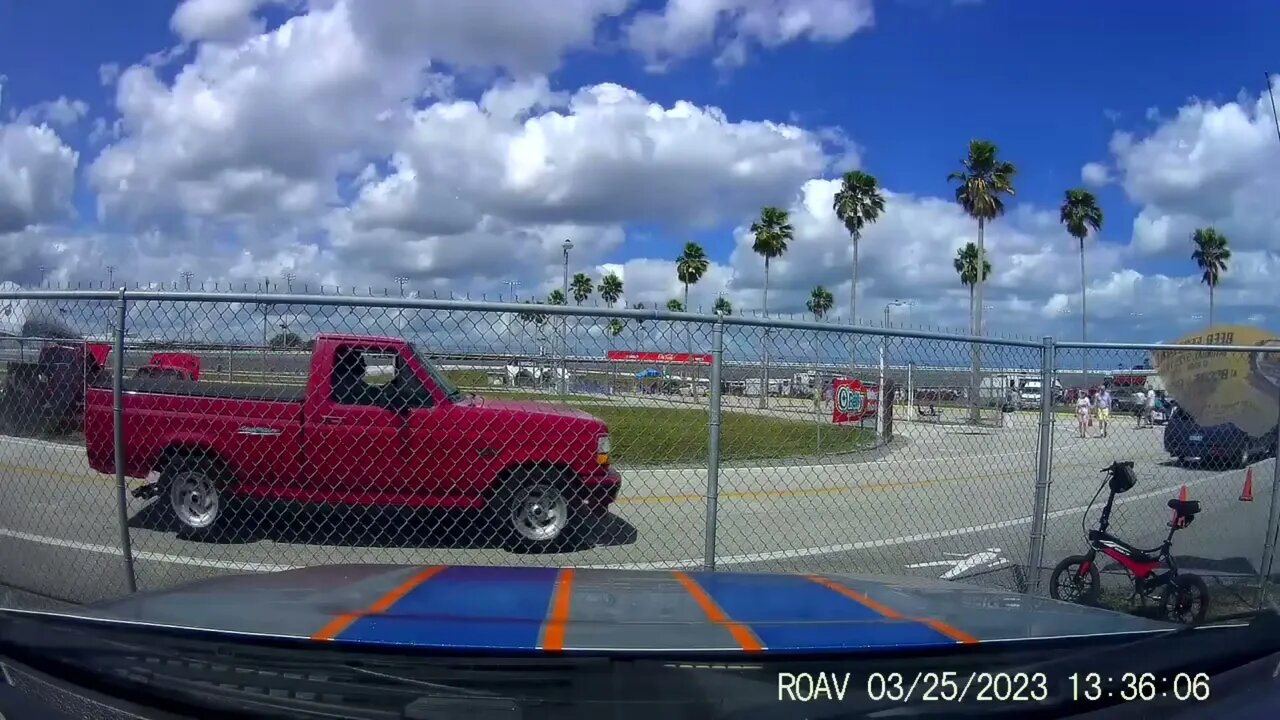 2023 Spring Turker Run Parked by fence part 1