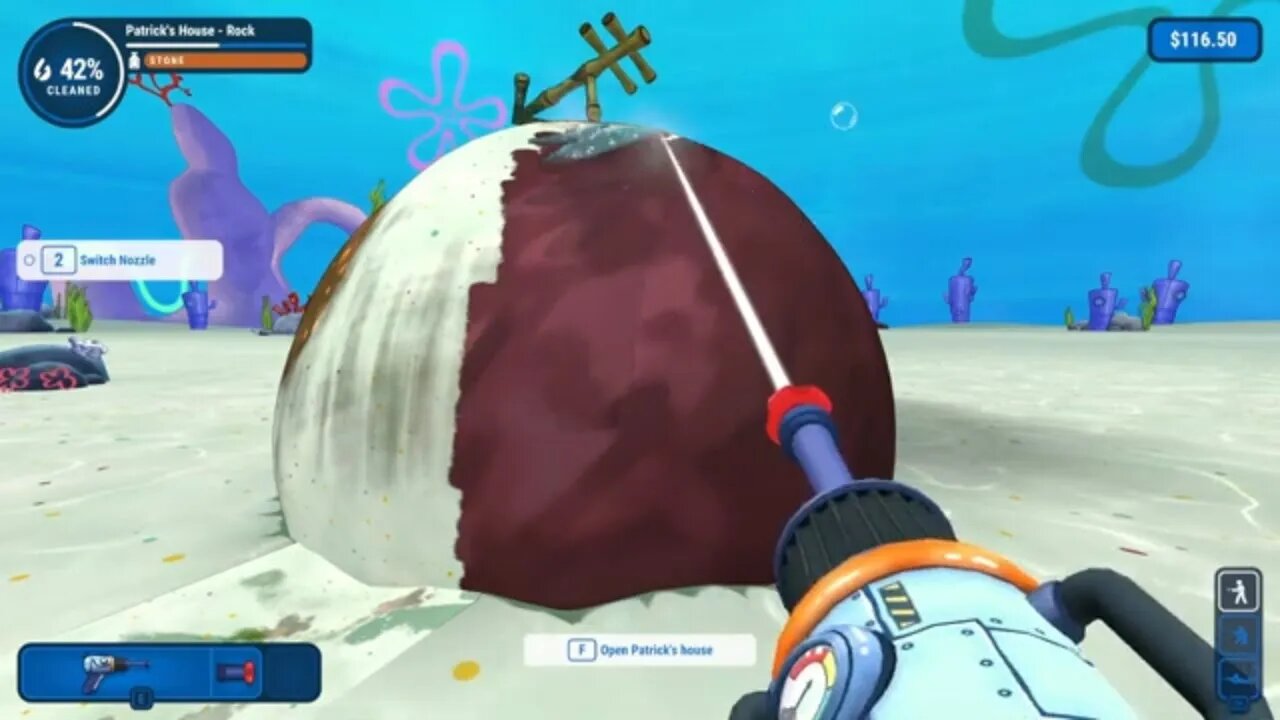 PowerWash Simulator - Spongebob Squarepants DLC - Patrick's House