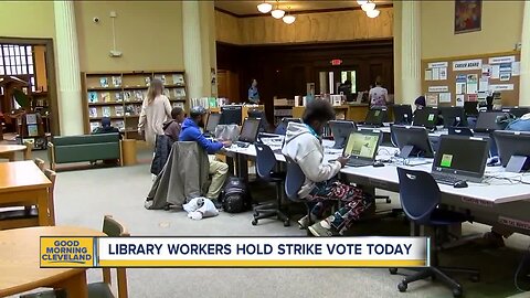 Library workers hold strike vote today