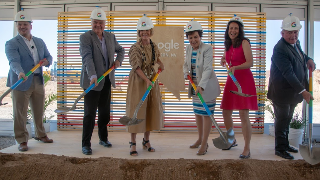 Google breaks ground in Henderson