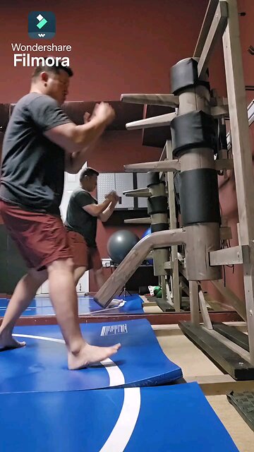 WTD Wooden Dummy (Mook Jong) Combination 5