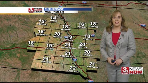 Audra's Monday Forecast