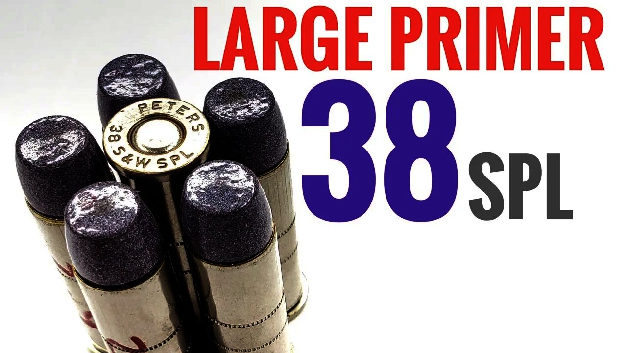 Reloading Large Primer Pocket 38 Special Using Cast 158gr Boolits With Hodgdon 700x And CCI #300 LPP