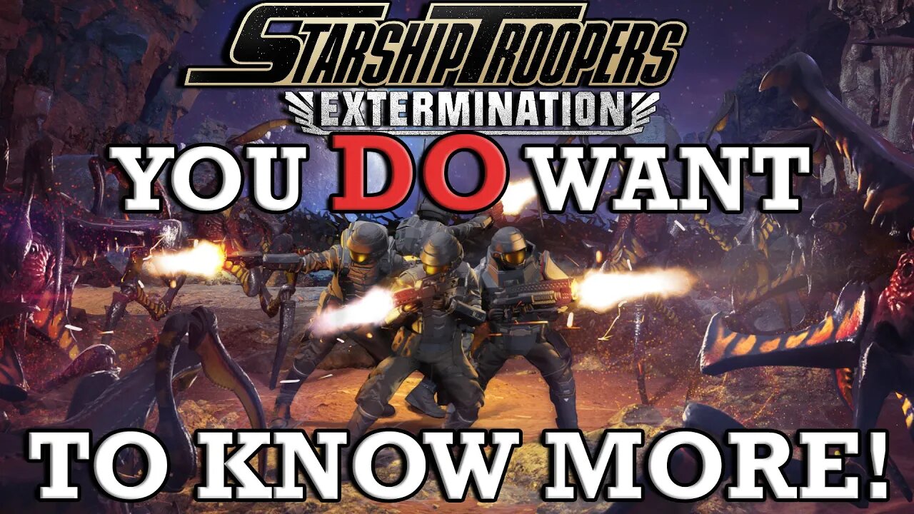 THE BEST CO-OP GAME IN YEARS! | Starship Troopers: Extermination