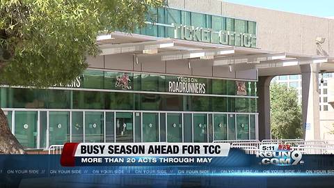 Busy entertainment season for TCC