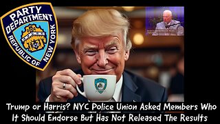 Trump Or Harris ? NYC Police Union Asked Members Who To Endorse But Has Not Released The Results