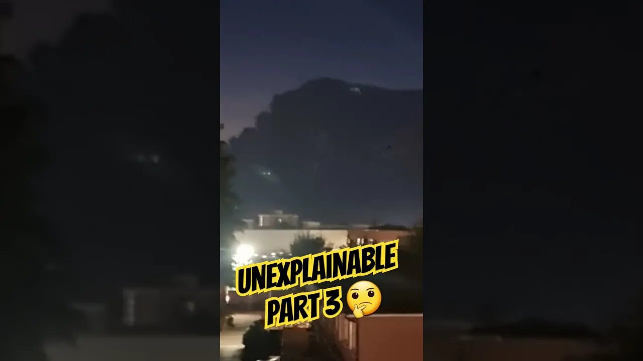 Unexplainable Part 3 🤔 #uap #Unexplainable #storm #lighteningeffect #lightening #unexplained #weird