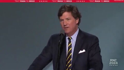 Tucker Carlson On The Moment Trump Was Shot: Trump Became The Leader Of This Nation