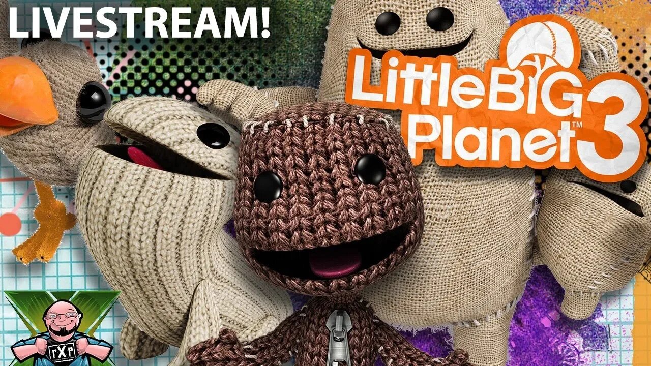 LIVESTREAM! Playing Little Big Planet 3 On PS4 With my Daughter, Come hang and chill