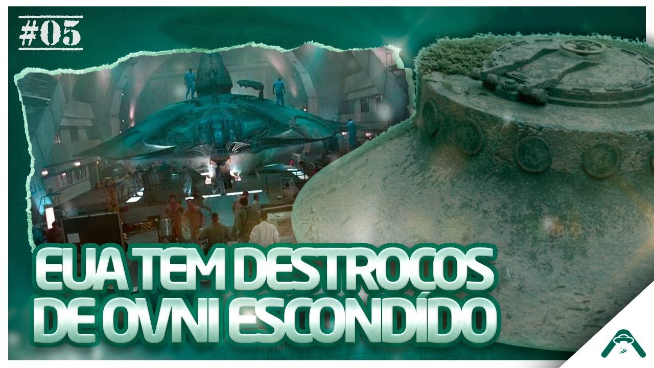 EUA tem destroços de OVNI escondido - Canal Enigma Notícias #05 👽🛸