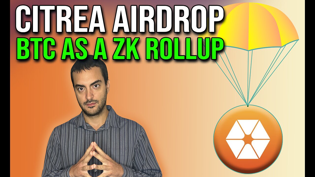 Citrea Airdrop - Use #bitcoin as a ZK Proof just like #ethereum #airdrop #crypto