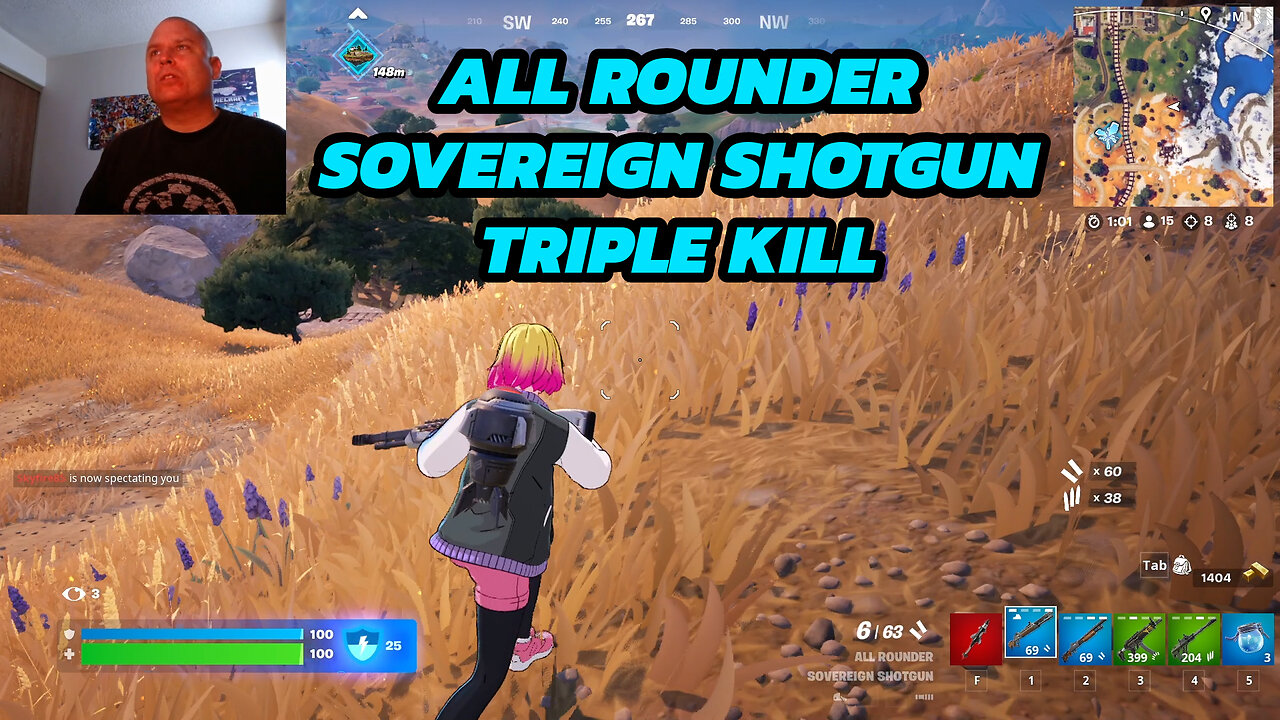 ALL ROUNDER SOVEREIGN SHOTGUN TRIPLE KILL