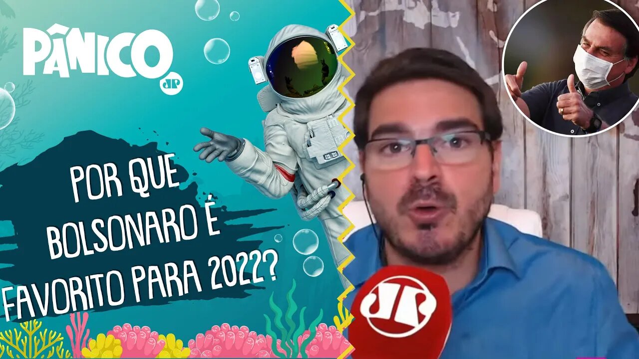 Constantino explica por que BOLSONARO lidera CORRIDA À REELEIÇÃO