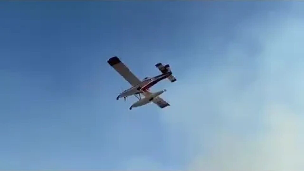 Air Support Called Into Wild Fire In Coke County