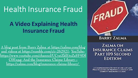 Health Insurance Fraud