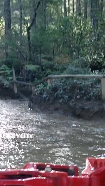 ✨️We used our car to swim✨️ 🌊 overruns the 🚙 🏞 😁🤣🔥