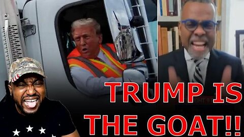 Liberal Media SEETHES Over Trump PULLING UP TO Rally IN GARBAGE Truck As CNN WARNS Kamala Will LOSE! - - Black Conservative Perspective