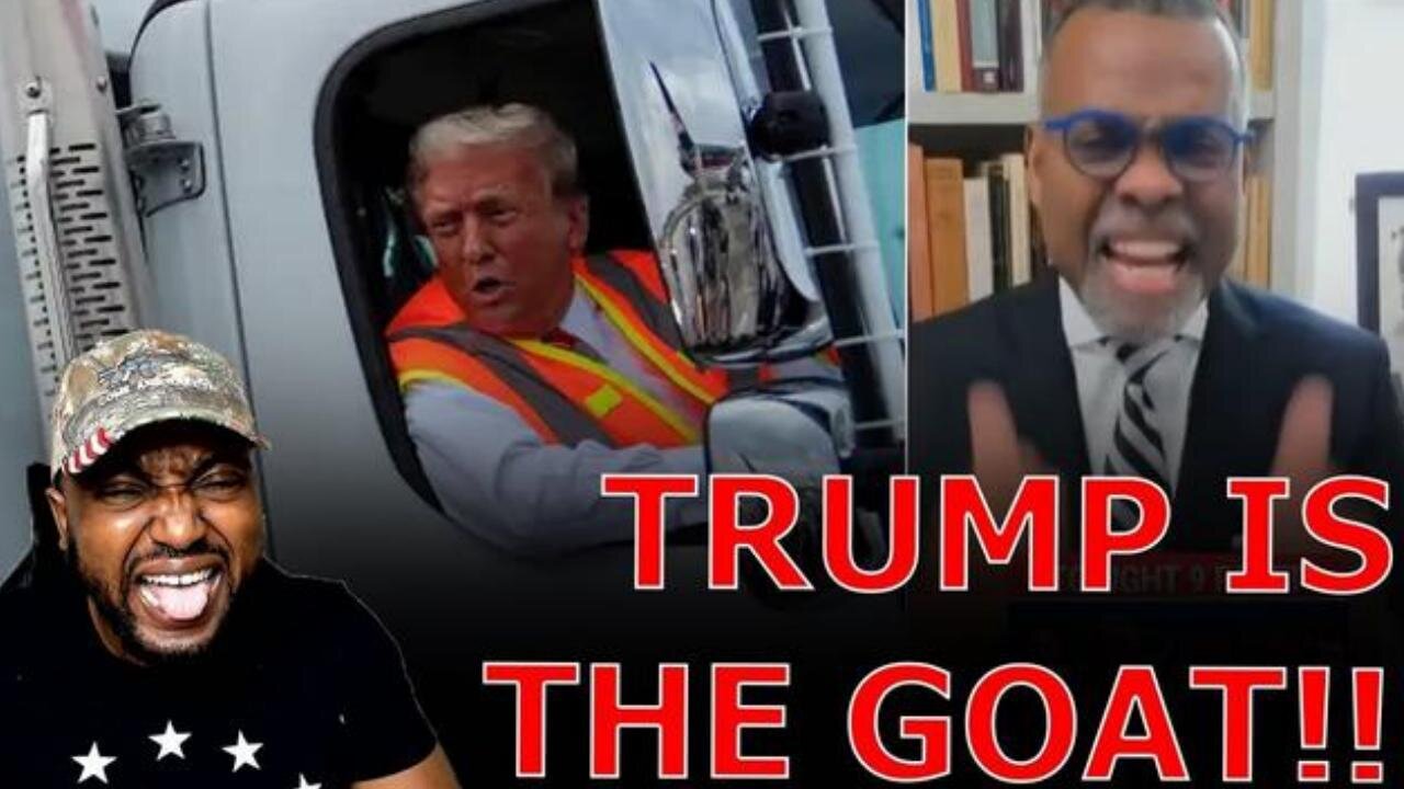 Liberal Media SEETHES Over Trump PULLING UP TO Rally IN GARBAGE Truck As CNN WARNS Kamala Will LOSE! - - Black Conservative Perspective