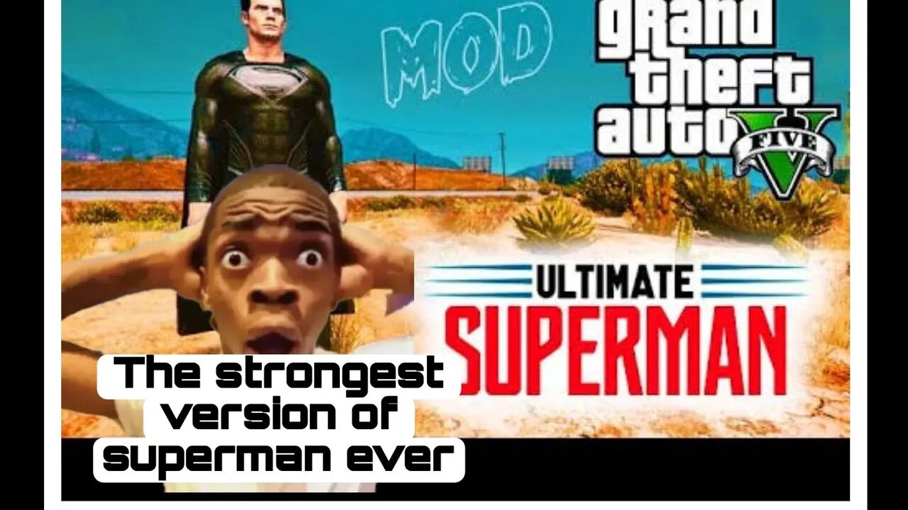 GTA 5 | MOD The strongest version of superman storm breaker